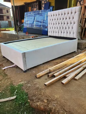 Four by Six Bed Light Cream