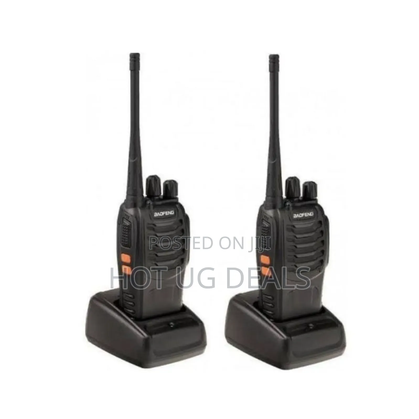 Baofeng Radio Call Walkie Talkie Two-way Radio Pair - Black