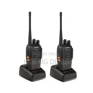 Baofeng Radio Call Walkie Talkie Two-way Radio Pair - Black