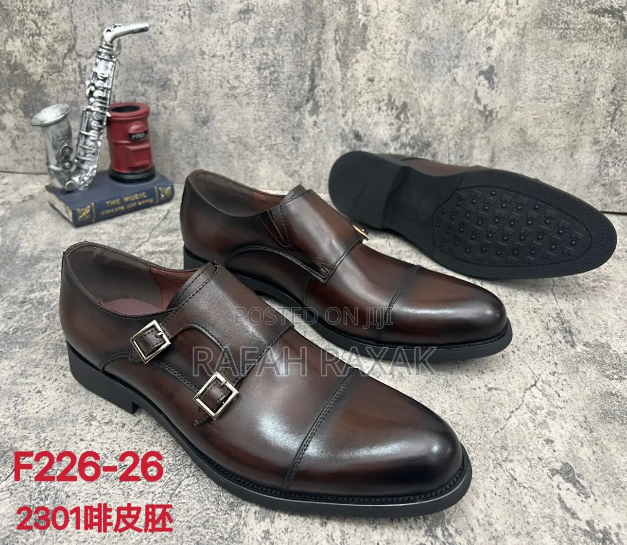 Men’S Super Classic Robby Cavally Double Monk Strap Oxfords