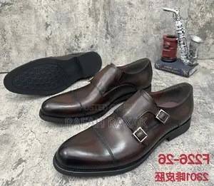 Men’S Super Classic Robby Cavally Double Monk Strap Oxfords