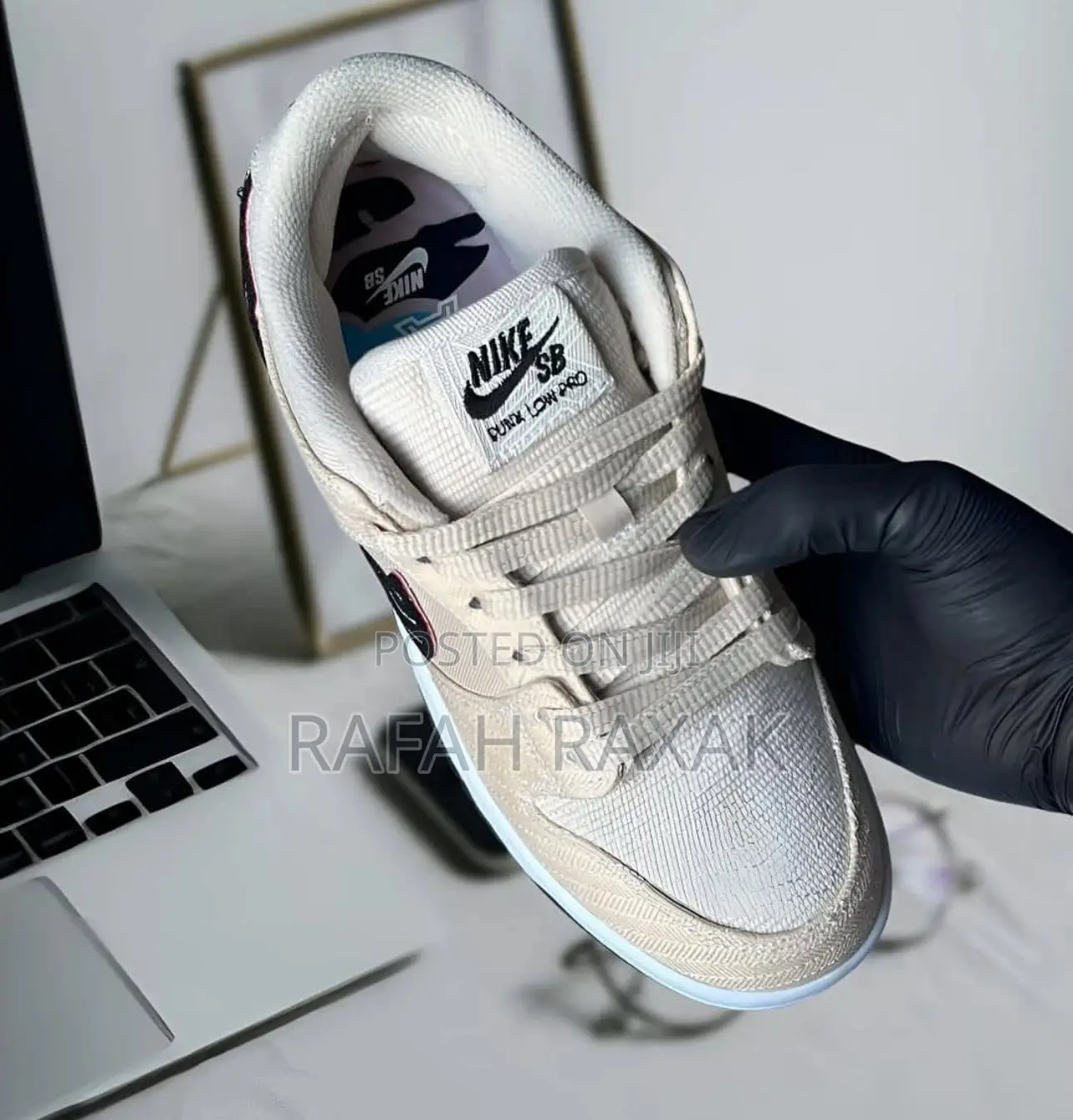 Original Nike Sb Dunk Low Pro Albino Preto Sneakers