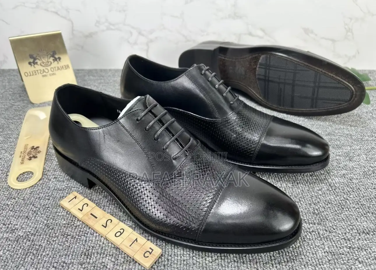 Men’S Super Classic Renato Castello Lace Up Gentle Shoes