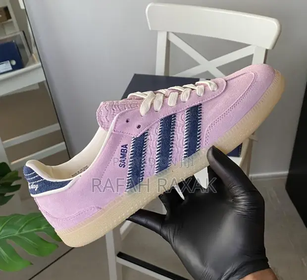 Classic Adidas Samba Og Notitle Hot Pink Suede Sneakers for sale - Rafah  Raxak  Price: USh 180,000 on Jiji.ug [Central Division]