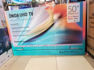 Onida Plus 50 Inch Uhd Android Smart Tv With Bluetooth