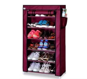 Thick Non-Woven Fabric Dustyproof Shoe Cabinet