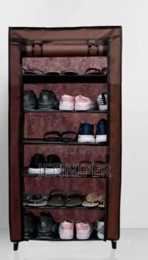 Thick Non-Woven Fabric Dustyproof Shoe Cabinet