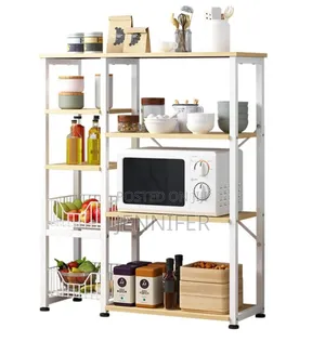 4/5 Multifunction Microwave Kitchen Shelf Organiser