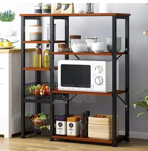 4/5 Multifunction Microwave Kitchen Shelf Organiser