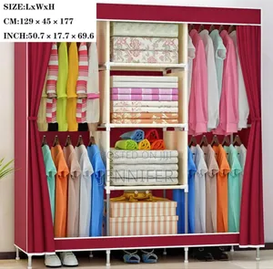 Non-Woven Folding Portable Storage Wardrobe