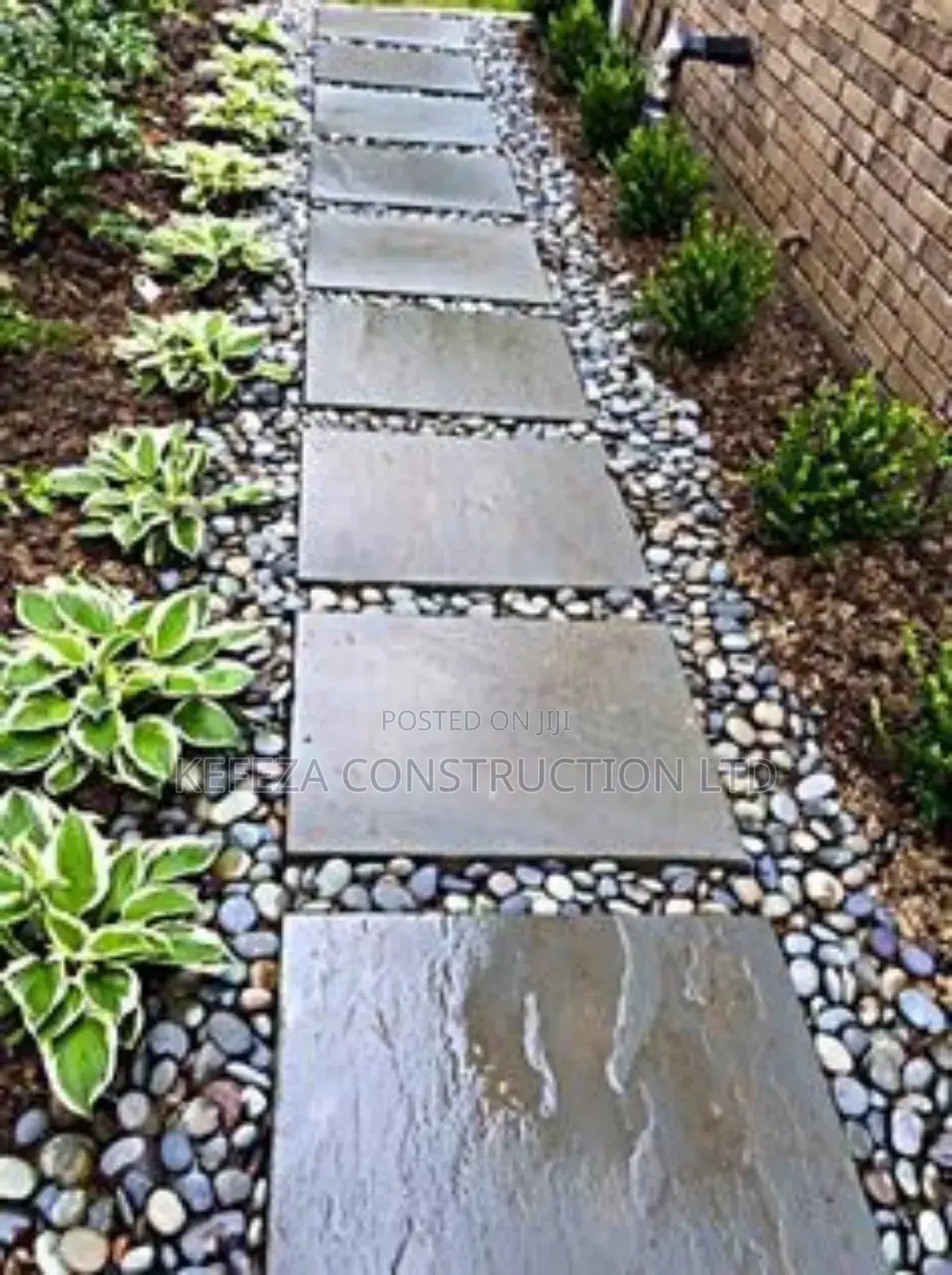 Walkways and Land Scape