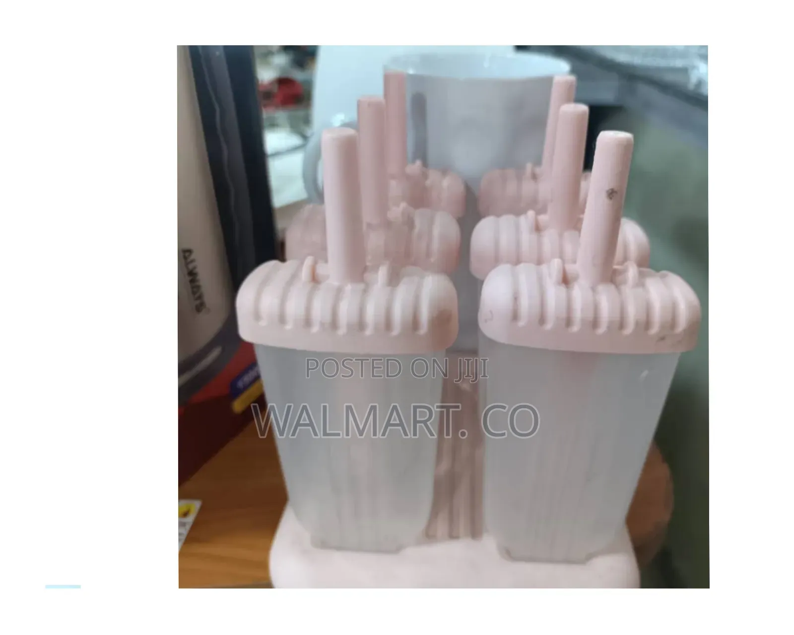 6 PCS Ice Pop Makers Popsicle Frozen Candy