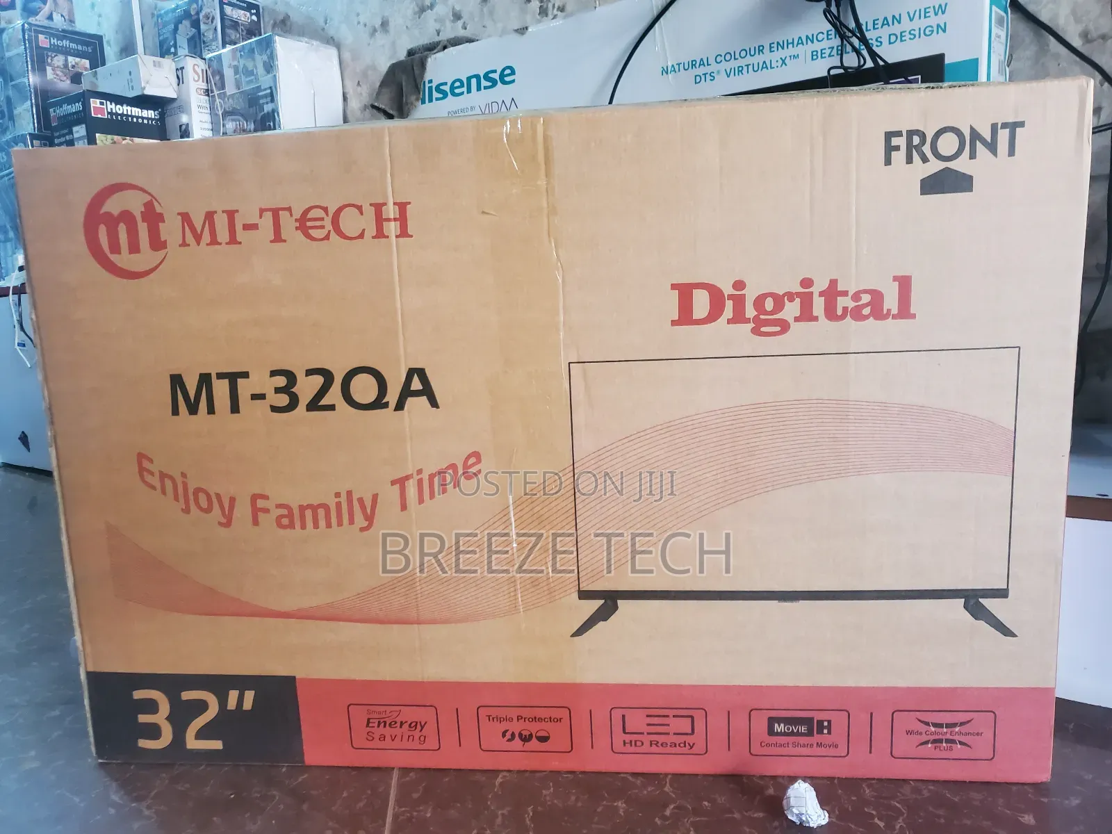 Mitech 32" Digital With Free to Air Deconder