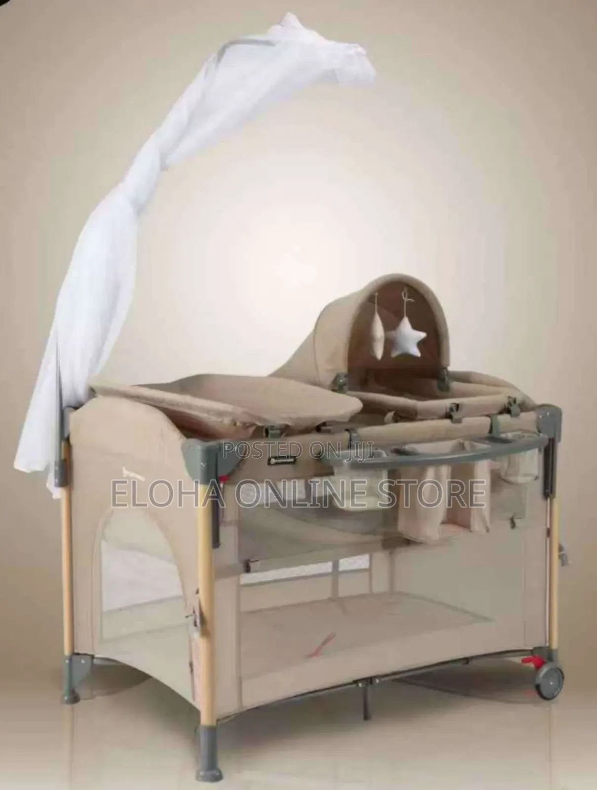 4 in 1 Baby Co-Sleeper and Travel Cot Playpen