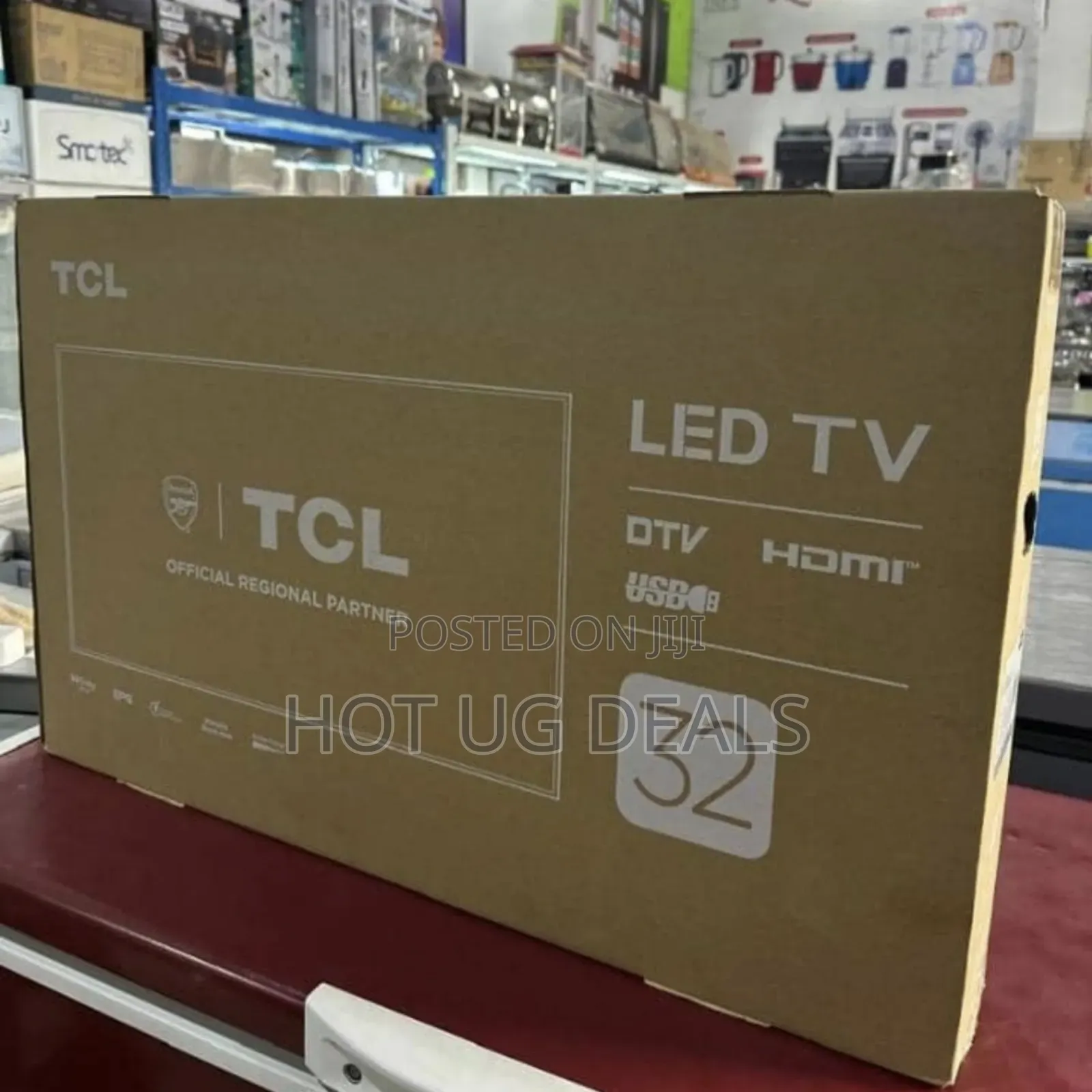 Tcl 32 Inch Digital Hd Free To Air Tv - Black(3 Yrs Wrty)