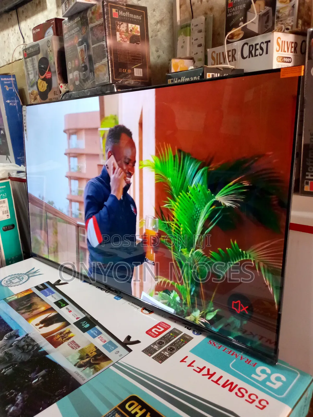 55 Inches Smart Plus Android Ultra Hd Frameless Smart Tv