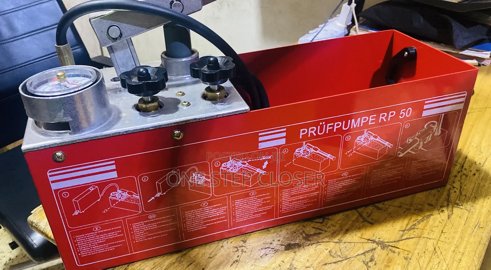 Pressure Testing Pump