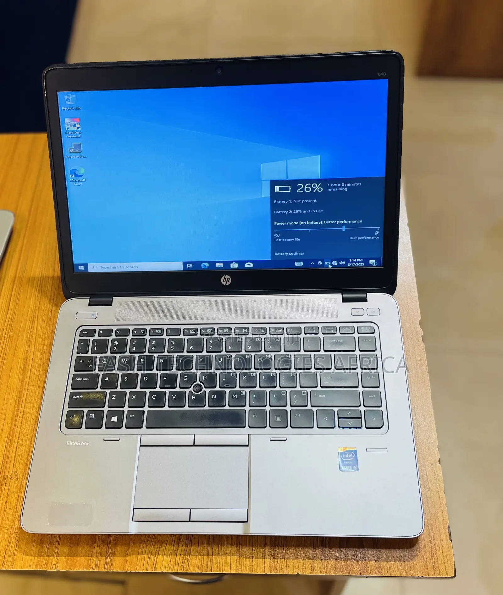 New Laptop HP EliteBook 840 G2 8GB Intel Core I5 HDD 500GB