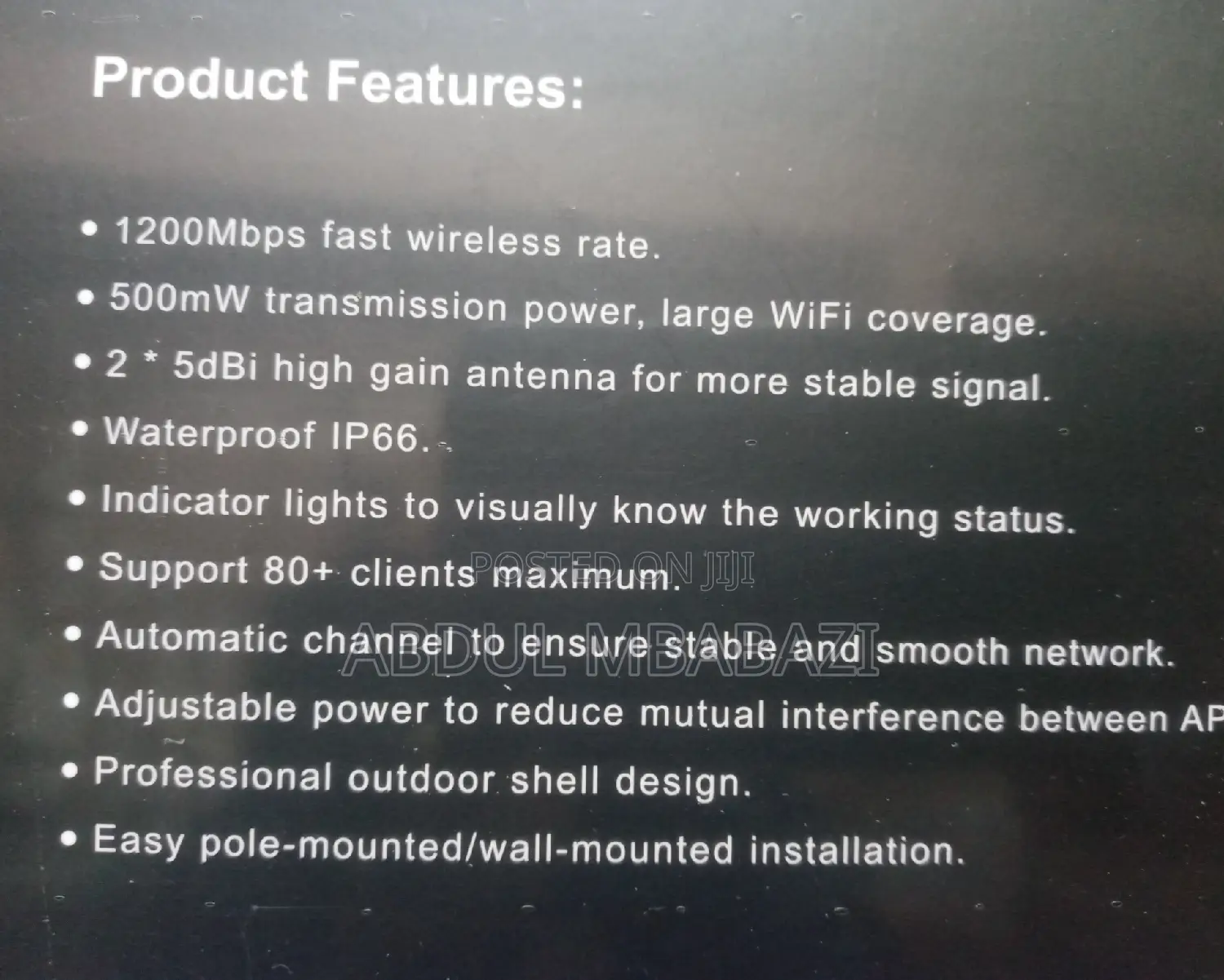 1200mbps Wifi Access Point