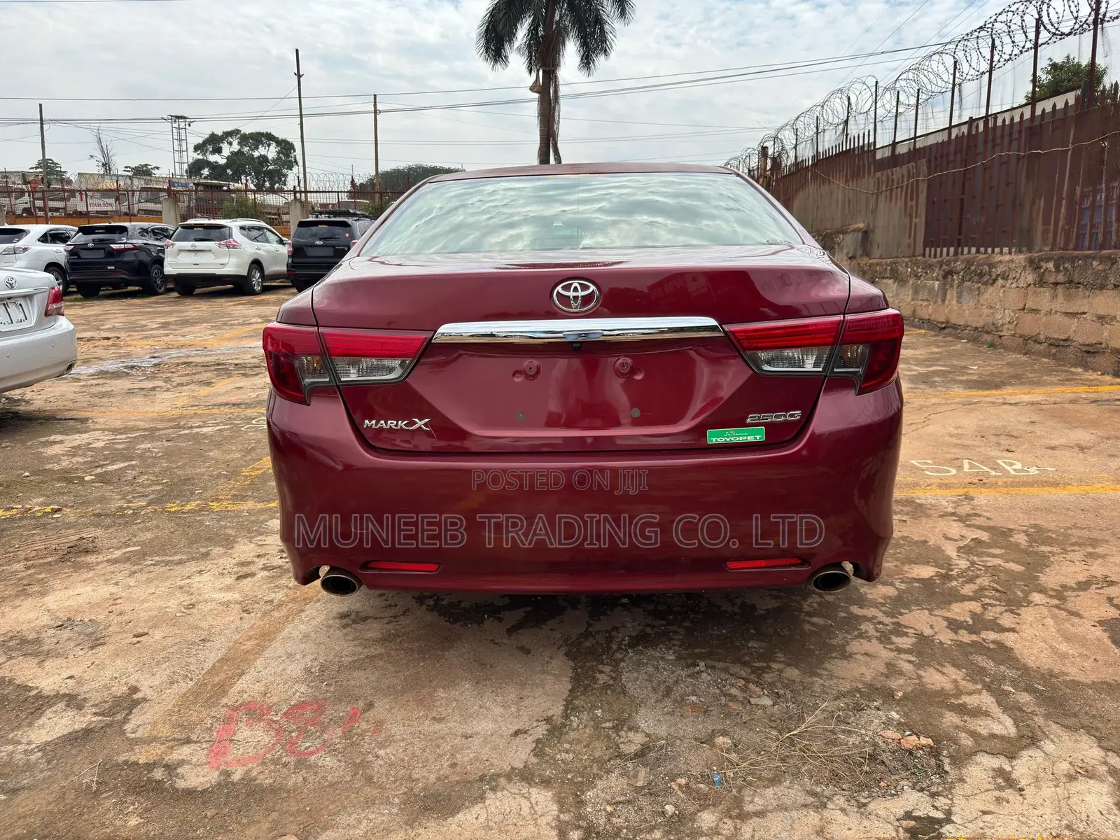 Toyota Mark X 2.5 AWD 2012 Red