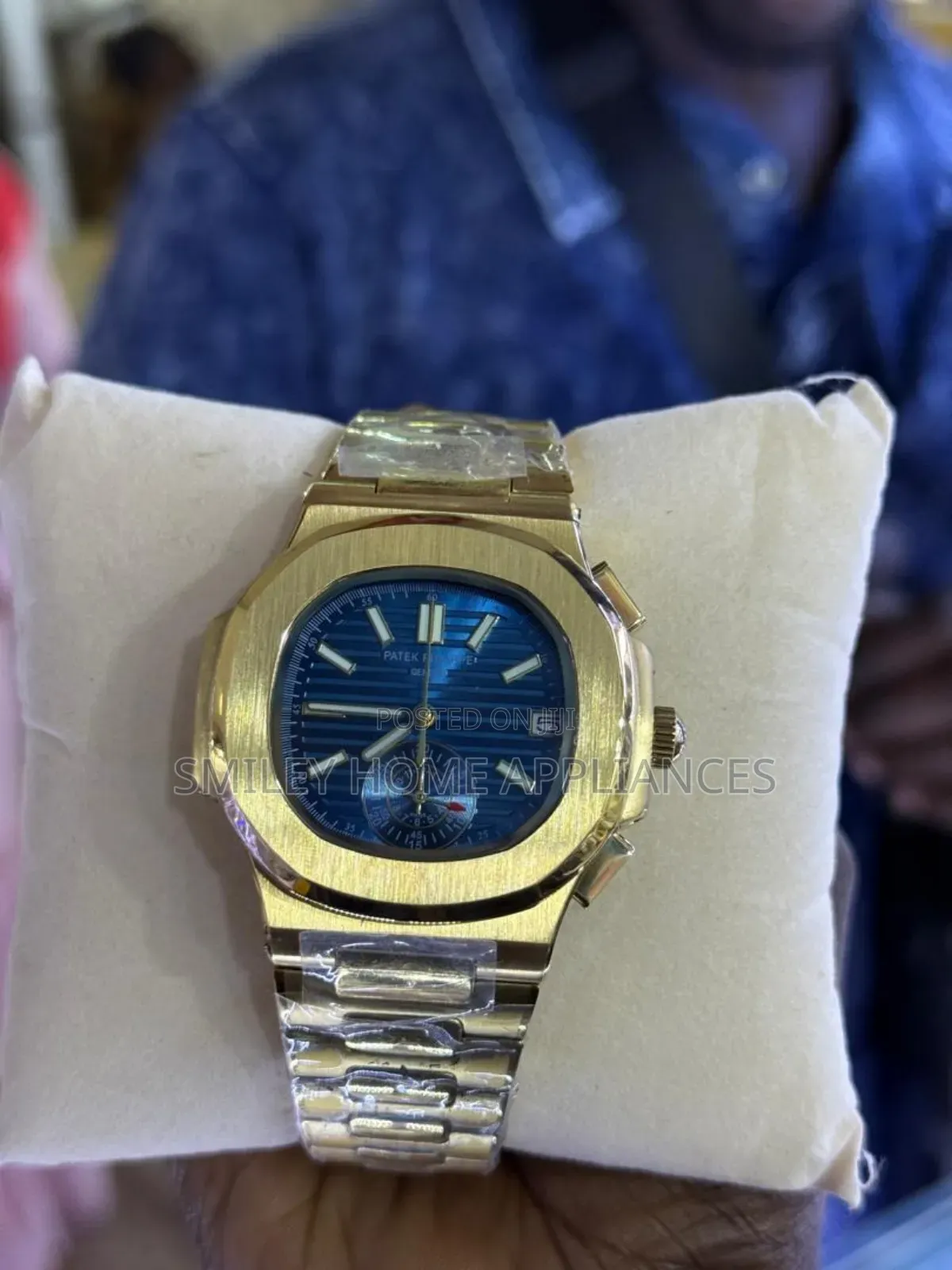 Patek Philippe Geneva Men's Classy Analog Wrist Time Piece