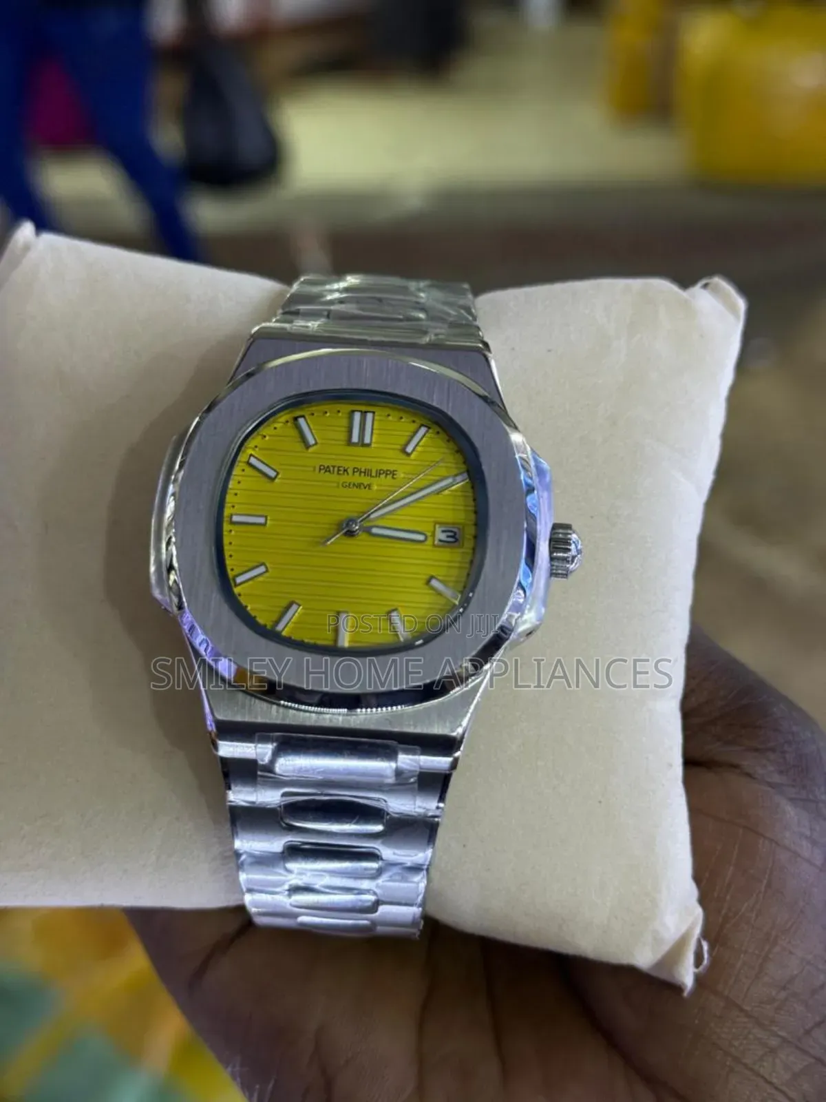 Patek Philippe Yellow Face Men's Classic Time Piece