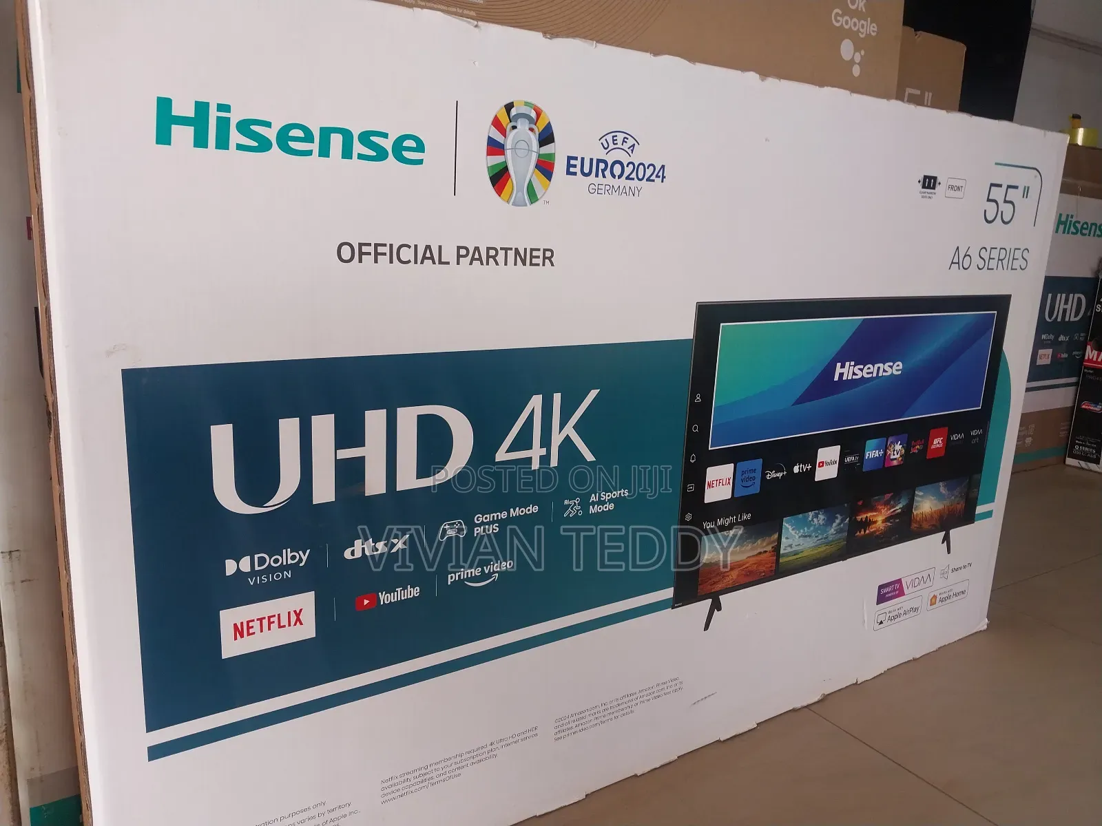 55" Smart Tv Hisense at Agood Price