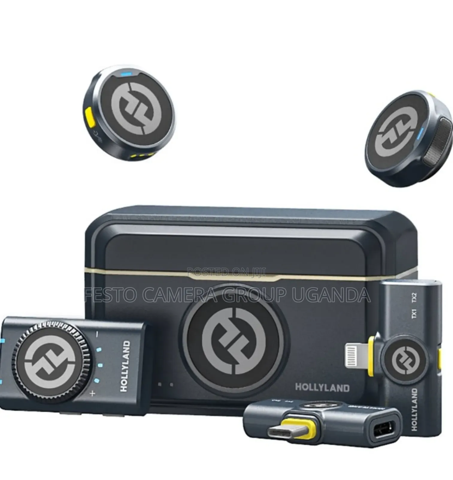 Hollyland Lark M2 Duo 2-Person Wireless Combo Microphone .