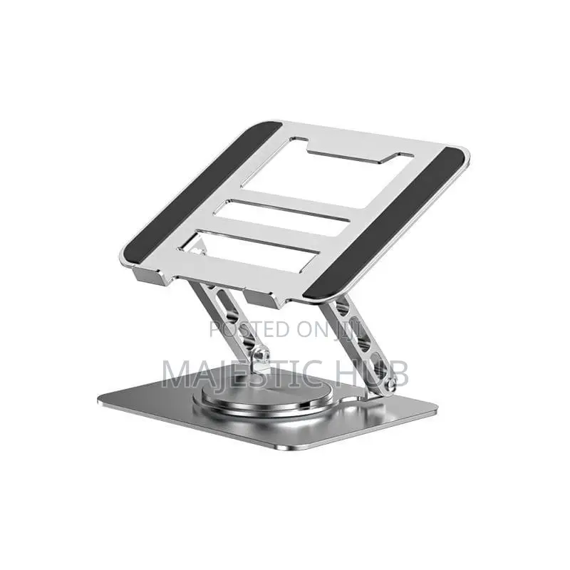 Adjustable Aluminium Laptop Stand 360° Rotating Foldable