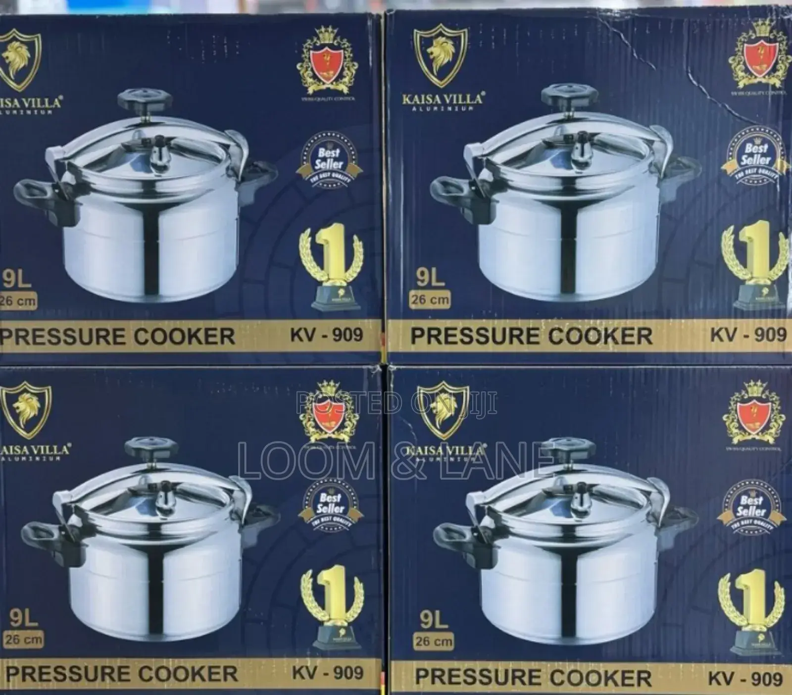 Kaisa Villa 9litres Pressure Cooker