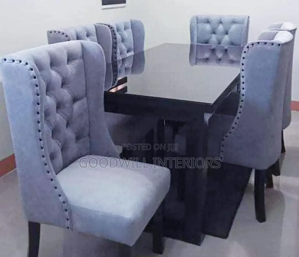 Gray Dining Table Set
