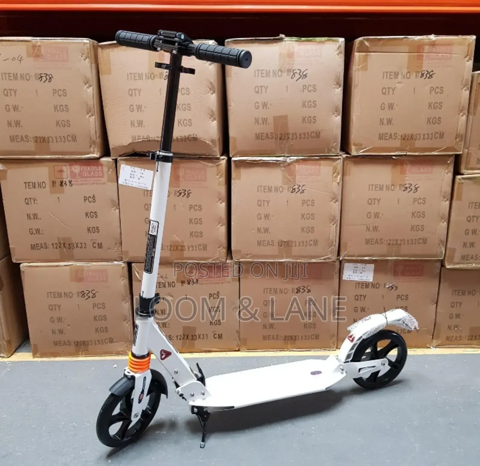 Foldable Kick Scooter Big Wheels