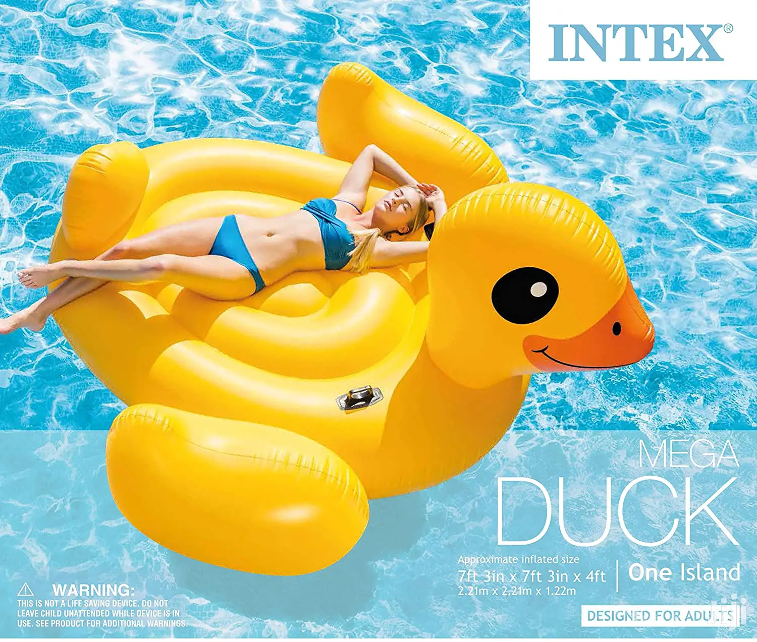 Intex Mega Yellow Duck Floater