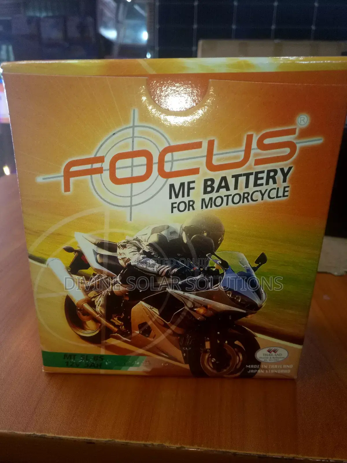 12v/5ah Focus Motorcycle Battery