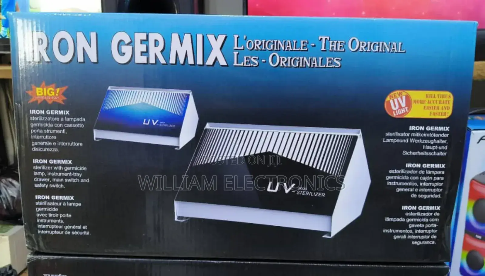 Electric U Sterilizer/Iron Germix