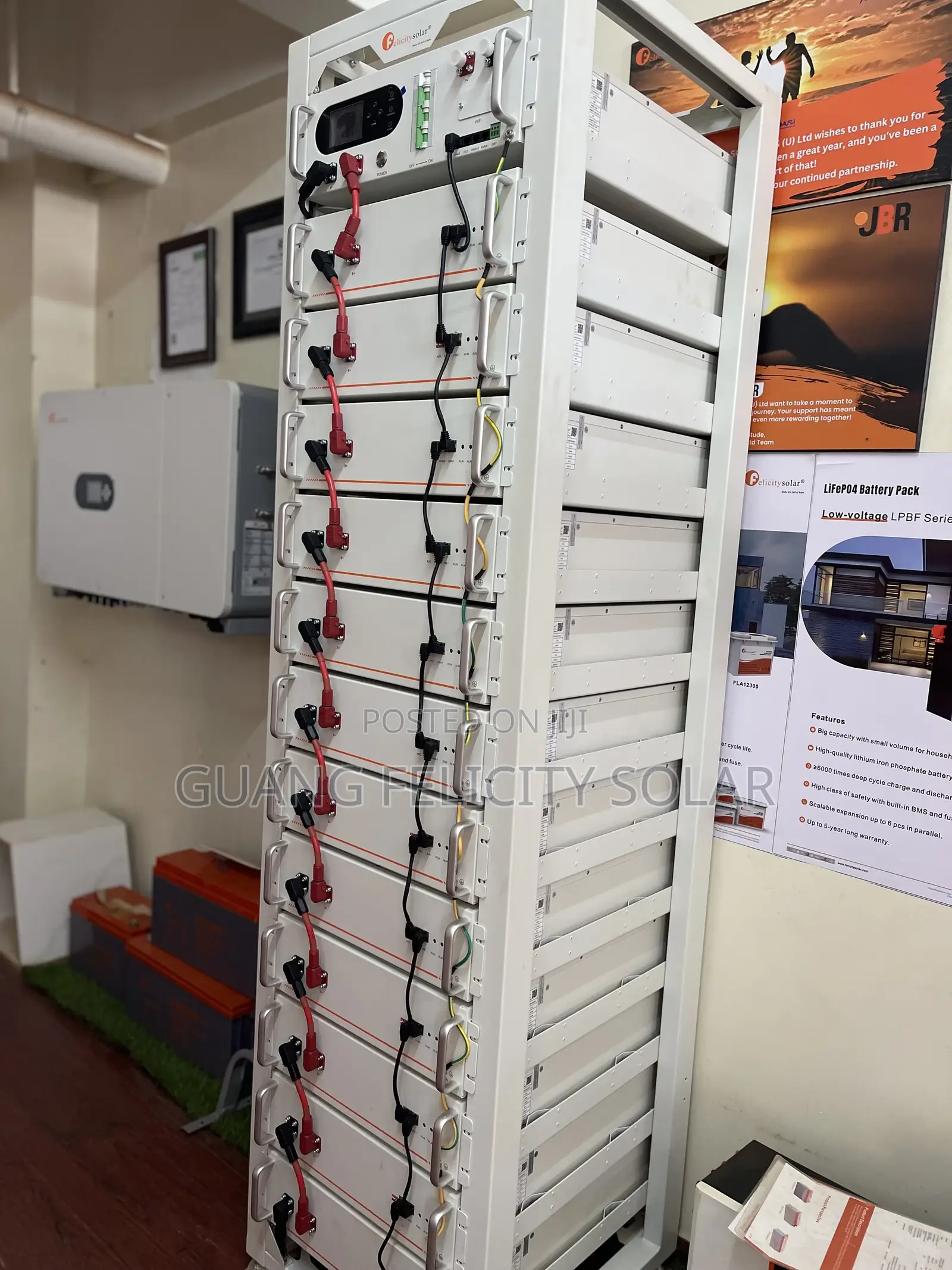 65kwh/ 50kva 3 Phase Lithuim Ion Hybrid System