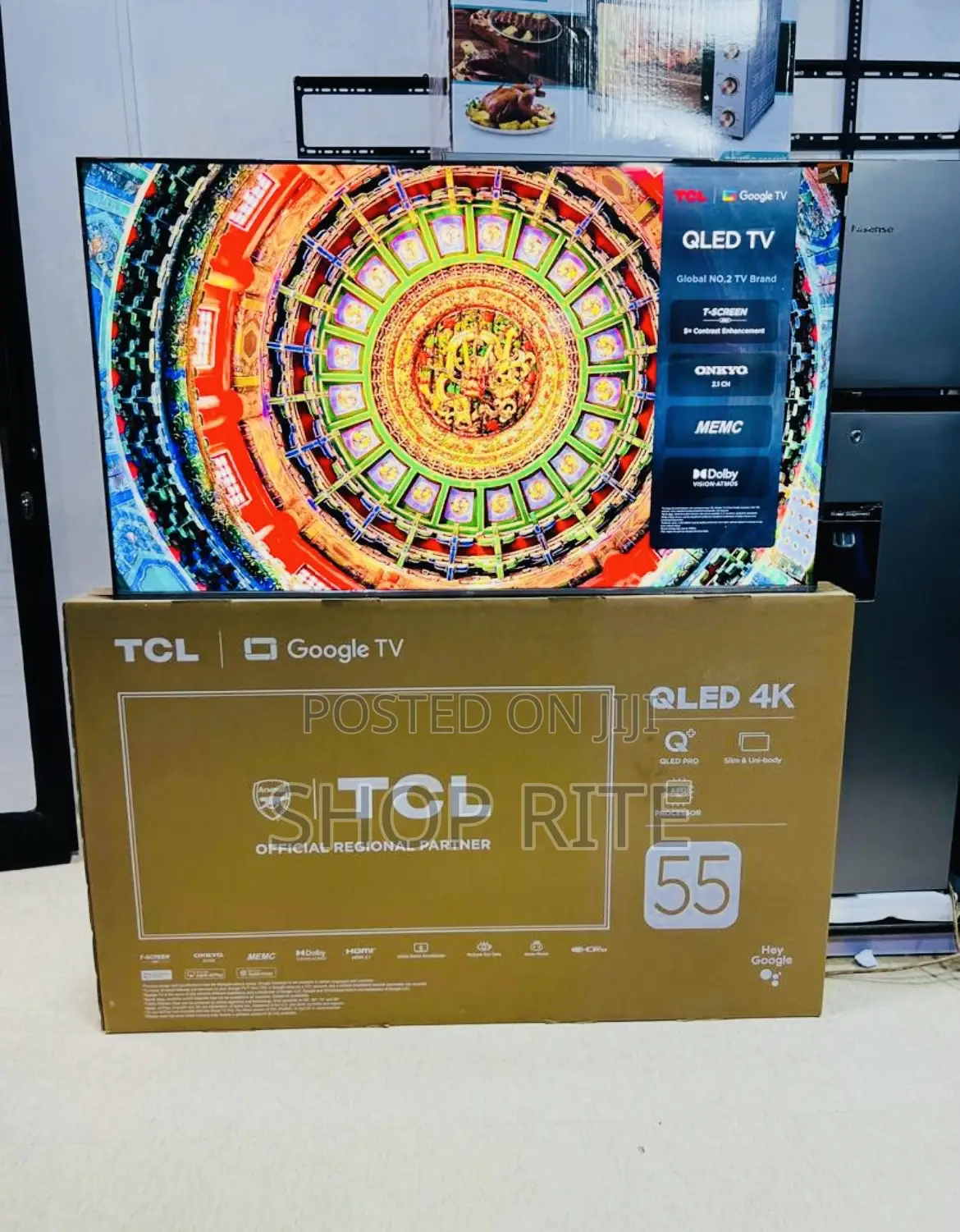 TCL 55inches Smart Qled Tv