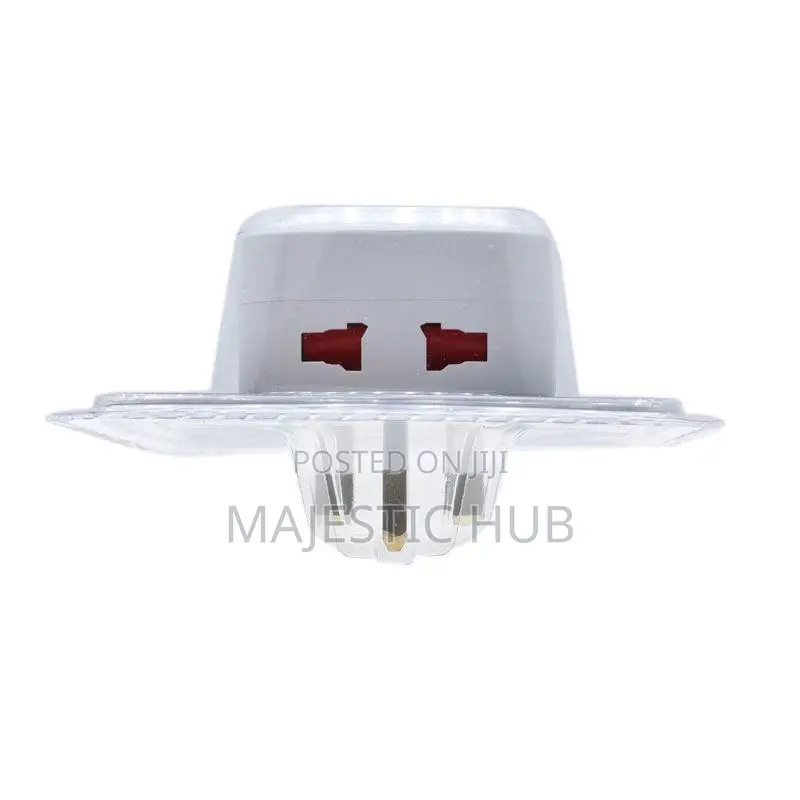 Universal Travel Plug Adapter 2 Usb Ports With Eu/Uk/Us/Au