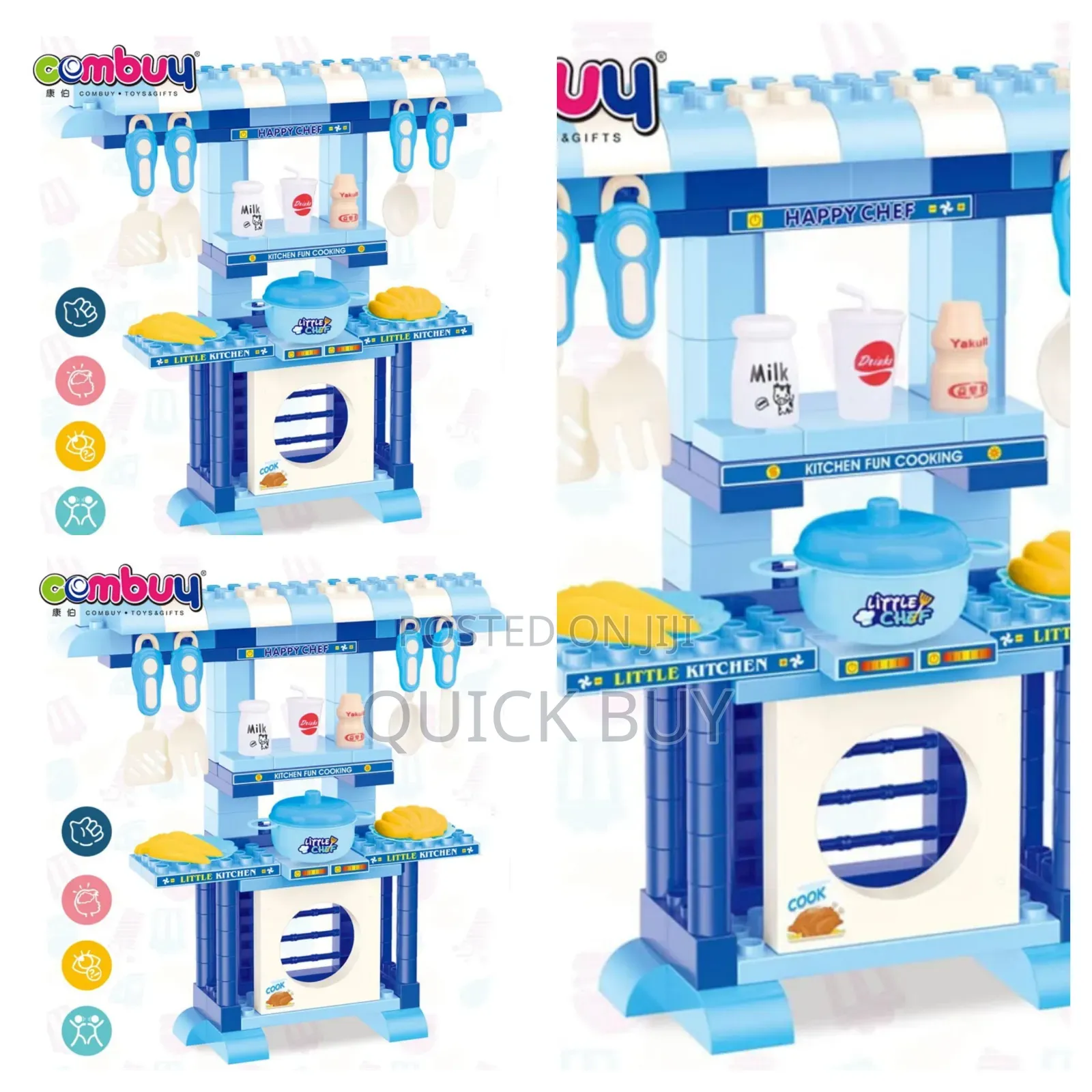 New Happy Chef Kids Kitchen Set