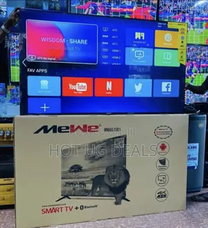 Mewe 65 Inches Smart Android Uhd Frameless With Bluetooth Tv