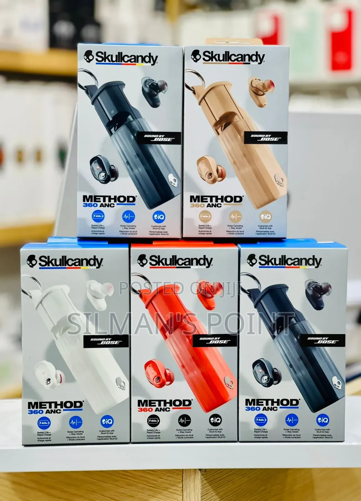Skullcandy Method 360 Anc by Bose Earbuds
