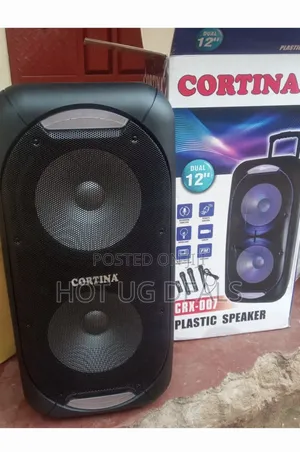 Photo - Cortina 12" Portable Pa Speaker Fm Radio,Usb , Microphones