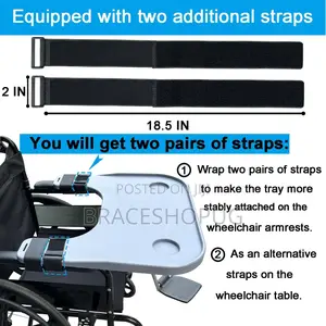 Table for Wheelchair -Removable Wheelchair Desk Lap Board