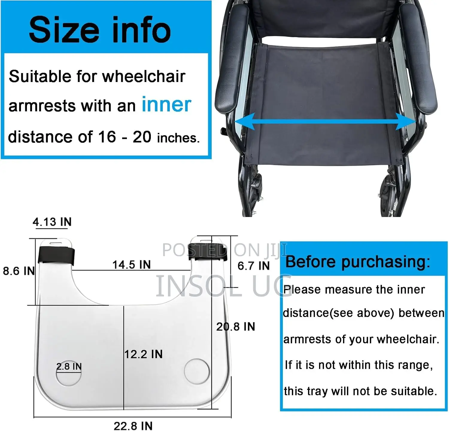Table For Wheelchair -removable Wheelchair Desk Lap Board
