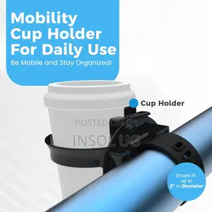 Cup Holder for Wheelchair and Walker for Elderly