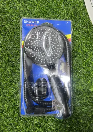 Matte Black Hand Shower Set