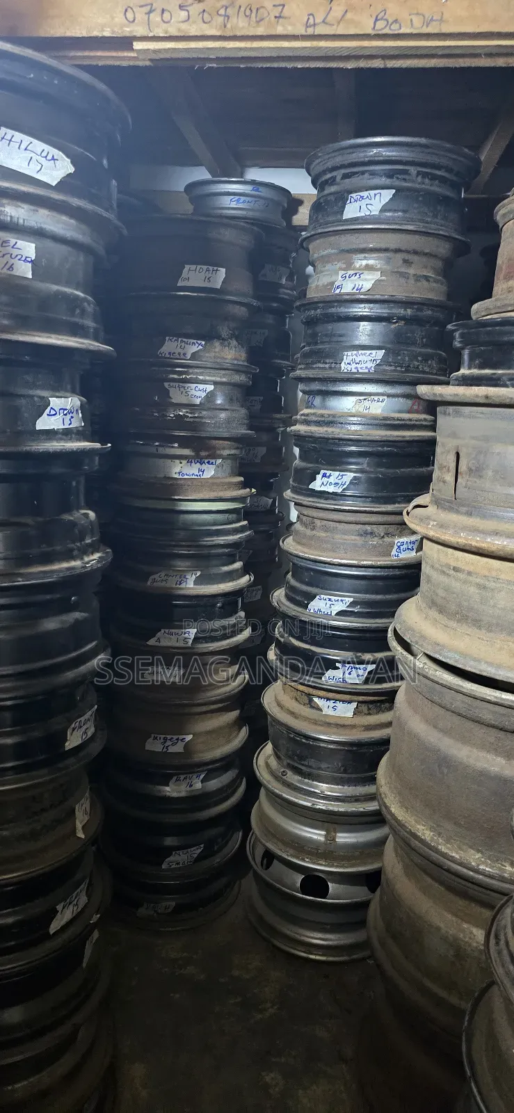 Ordinary Rims in Various Sizes