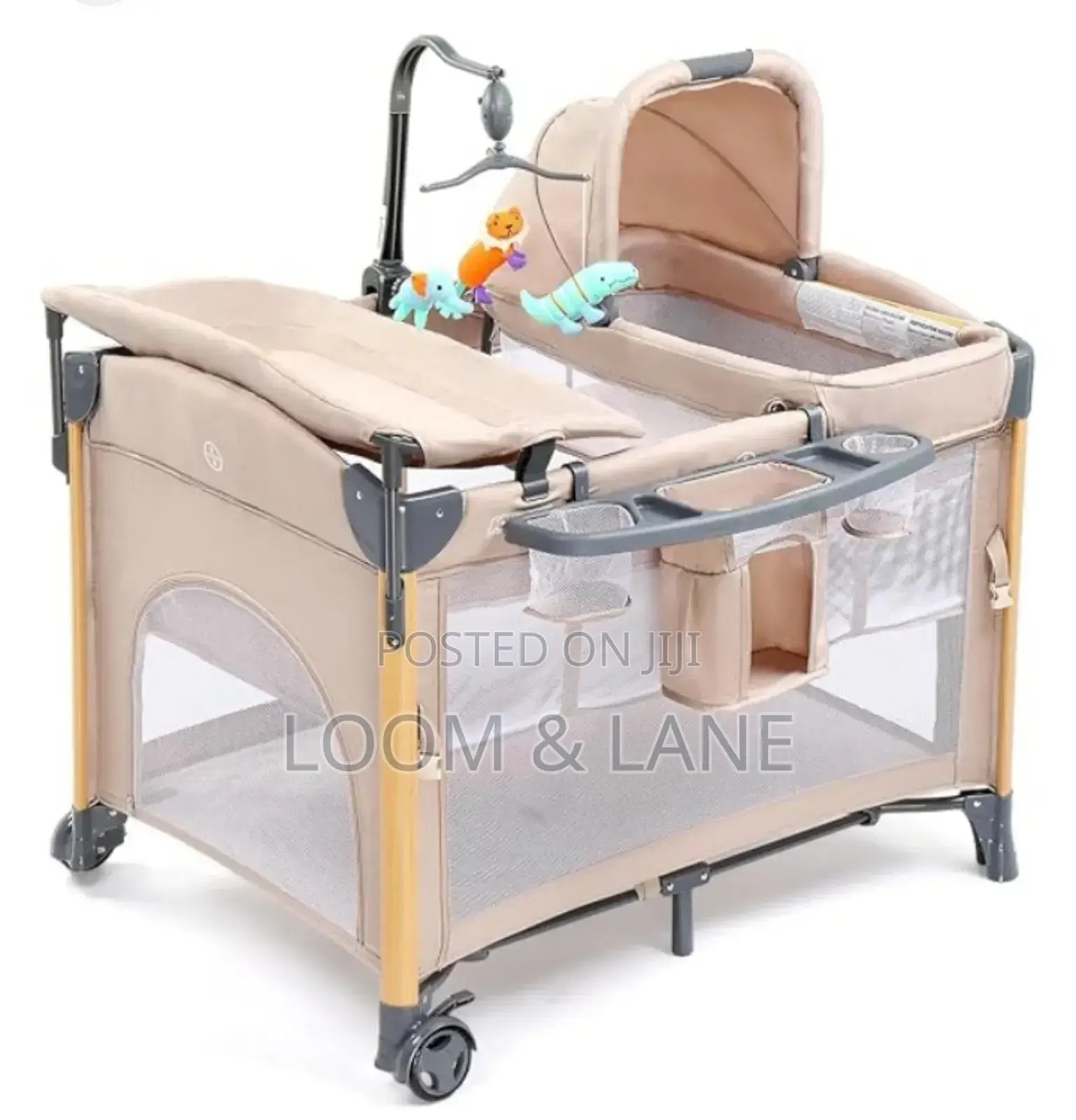 Baby Bassinet, 5 in 1 Bassinet Bedside Sleeper