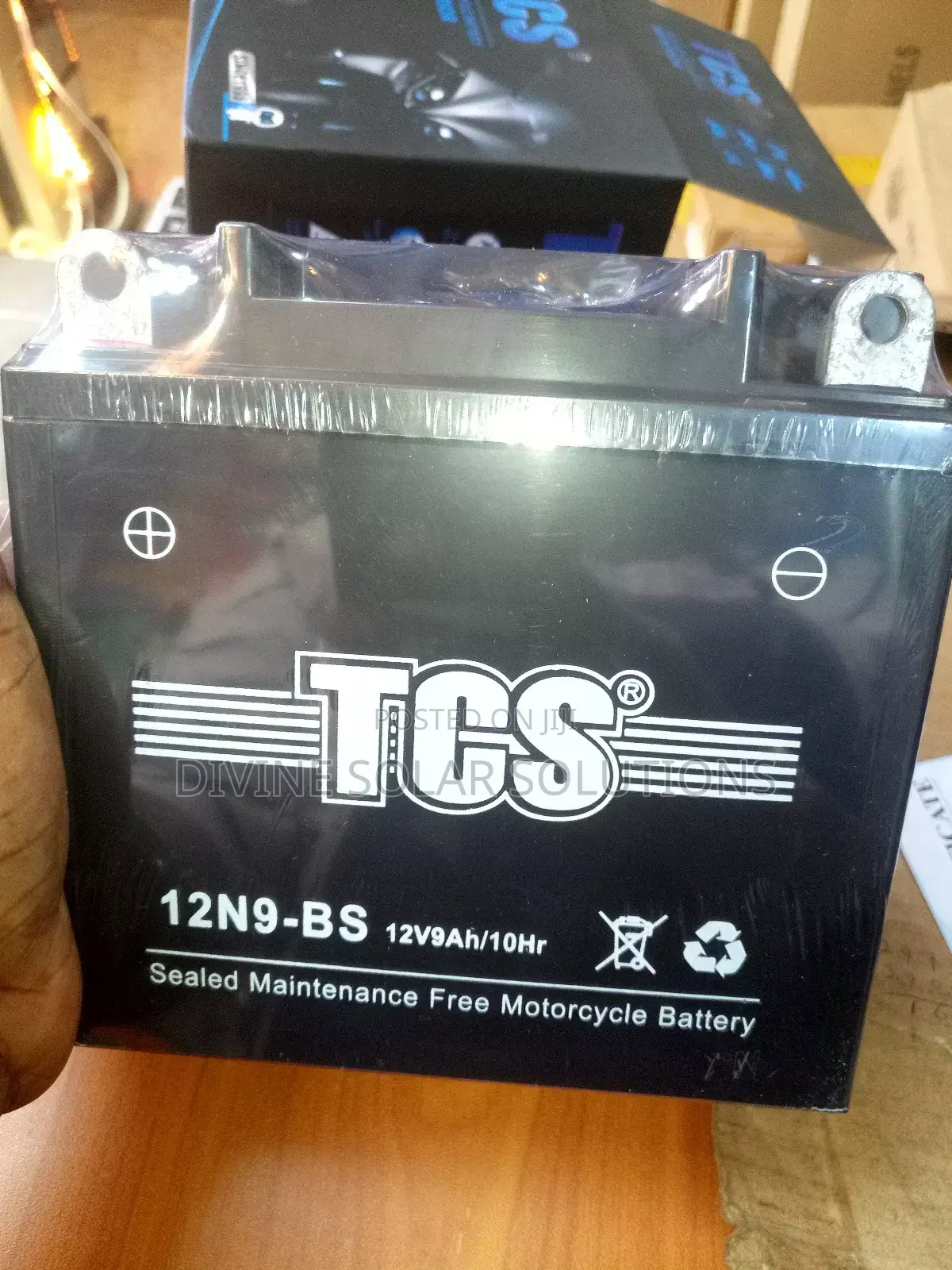 12ah/9ah TCS Motorcycle Battery