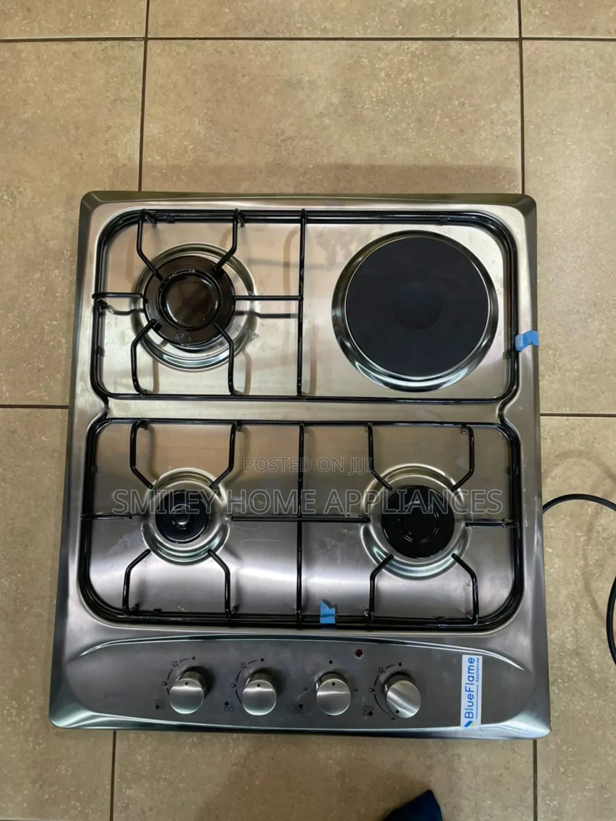 Blueflame Stainless Steel Gas Hob 60cm*60cm (3+1) at Discount